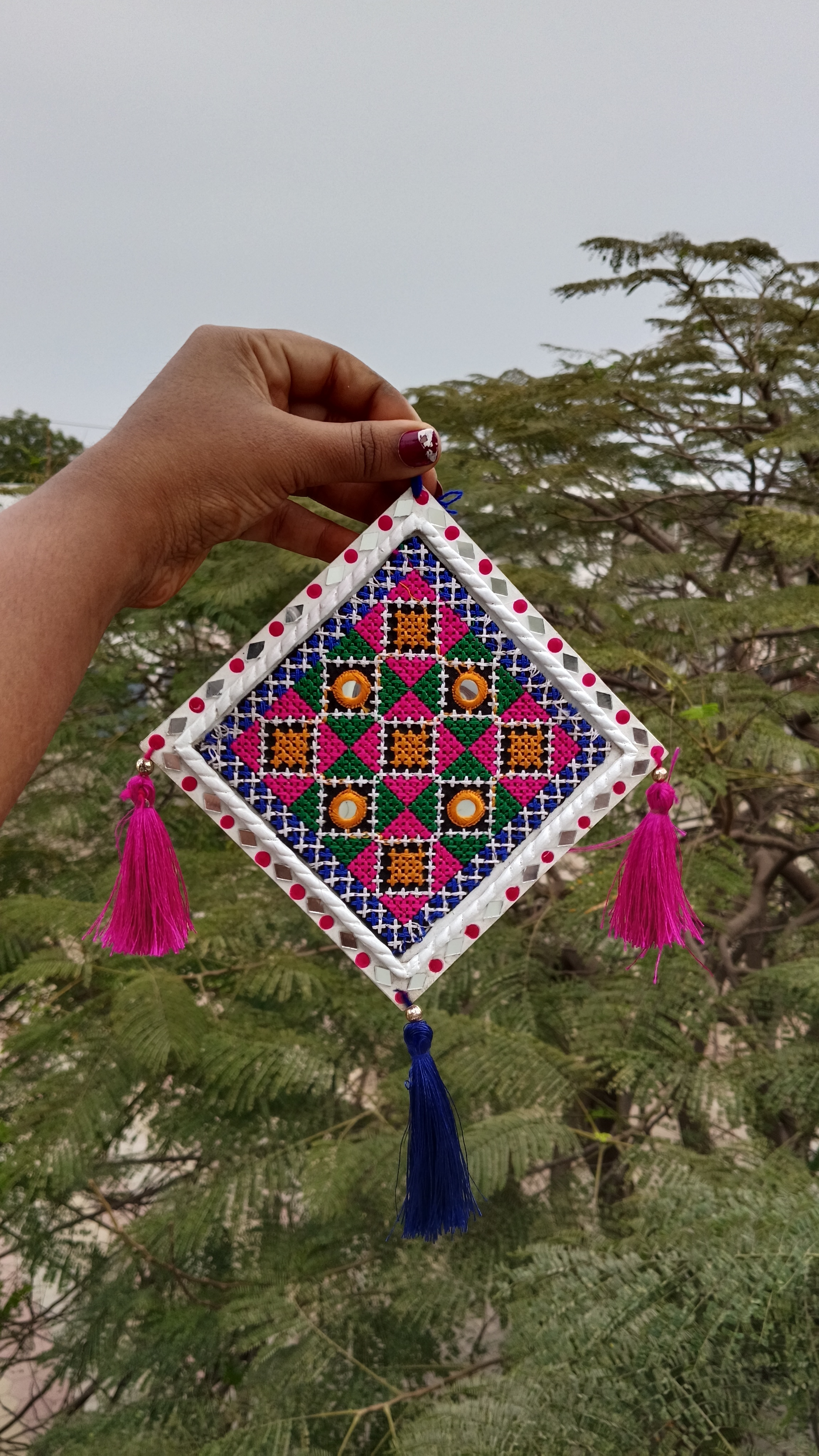 Traditional Kutchi frame pair